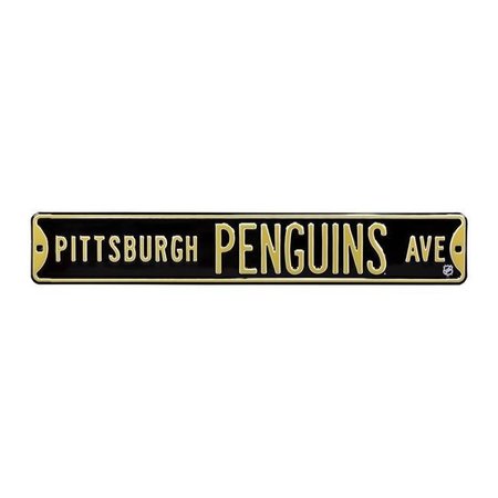 AUTHENTIC STREET SIGNS Authentic Street Signs 28120 Pittsburgh Penguins Avenue Street Sign 28120